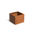 Carrez ZONDER BODEM 1000x1000x800mm Corten 2mm (CAW5.1)