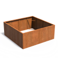 Carrez ZONDER BODEM 2000x2000x800mm Corten 2mm (CAW1.1)