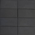 Tegel 15x30x4,5cm Zwart