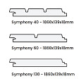 Gevelbekleding | Thermo Bamboe Symphony 60 | 18 x 139 mm | 186cm ONGEOLIED