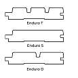 Gevelbekleding | Enduro T | 26 x 139 mm | 400cm