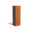 Brievenbus Corten Nox 350x350x1200mm (NOC1)