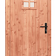 Redvision enkele 1-ruits deur inclusief kozijn, linksdraaiend, 90x201 cm