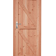 Redvision enkele deur dicht linksdraaiend incl. beslag