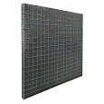 Grindkorf m100 - maas 100x100 met binnengaas - 200x200x10cm