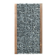 Steenschutting m50x100 paal 90x90 - maas 50x100 - 90x180x9cm