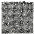 Gekramde steenkorf m50 - maas 50x50 - 180x180x20cm