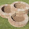 Pilestone Bloembak Rond 210x210x50cm Mont Blanc