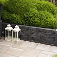 Pilestone line 40x15x10cm Coal
