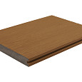 WPC 23x210mm Fiberdeck Premium | massief | 2-zijdig Teak 400cm