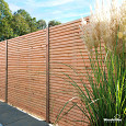 Tuinscherm Elan 180 Excellent douglas, 180 x 180 cm, onbehandeld. Horizontaal.