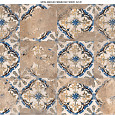 Keramische tegel Mon Amour 90x90x2cm - decor Creme