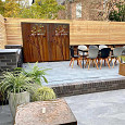 Corten Paneel Abstract 1100x50x1800mm (CPA8.1)