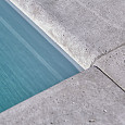 Artistone Oud Hollands zwembadrand hoekstuk 90 graden 100x100x5cm Carbon