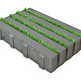 EcoStrook Basic 60x40x12cm Antraciet