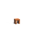 U-Sokkel 400x400x400mm Corten 2mm (CKU9)