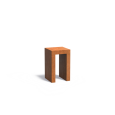 U-Sokkel 500x500x800mm Corten 2mm (CKU3)