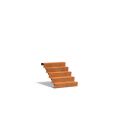 Trap 1000x1200x850mm Corten 3mm (CST5.1)