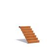 Trap 1000x1680x1190mm Corten 3mm (CST7.1)