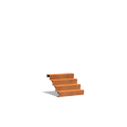 Trap 1000x960x680mm Corten 3mm (CST4.1)
