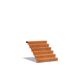 Trap 1250x1440x1020mm Corten 3mm (CST6.2)