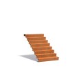 Trap 1250x1920x1360mm Corten 3mm (CST8.2)