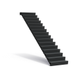 Trap 1000x2160x2720mm Aluminium 4mm (AST16.1)