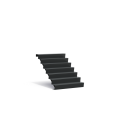 Trap 1250x1680x1190mm Aluminium 4mm (AST7.2)