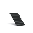 Trap 1250x2160x1530mm Aluminium 4mm (AST9.2)