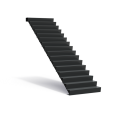 Trap 1250x2160x2720mm Aluminium 4mm (AST16.2)