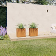 Domus 1000x1000x800mm Corten (DOC1)
