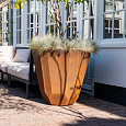 Facet 1000x600mm Corten (CFT2)