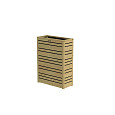 Bloembak Flux 90 Excellent, 70x30x90cm, groen geïmpregneerd.