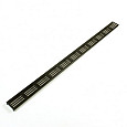 ACO SlimLine vervangingsrooster 100cm aluminium grijs