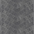 Visgraatsteen Romano Punto 40x8x8cm Grijs/Zwart