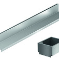 Slotline opzetelement RVS H=40mm L=1000mm tbv ACO Hexaline 2.0 en ACO Euroline
