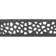 ACO Rooster Voronoï Diamand coating L=500mm