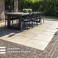 Cerasun Cemento Greige 60x60x4cm