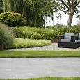 Border Hoekstuk uitwendig 15x28x15 Corten