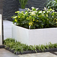 Bloembak Modulair - 180x90x28 cm Wit
