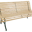 Lattenbank 3-zits 160 cm
