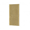 Tuindeur Elan 100 Excellent op verstelbaar stalen frame 99x190cm, groen geïmpregneerd VERTICAAL