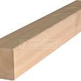 Paal douglas 145x145x5000mm onbehandeld, gedroogd en geschaafd