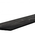 Douglas Zweeds Rabat 1 zijde geschaafd 1 zijde fijnbezaagd 1,1-2,7x19,5x500cm zwart gedompeld