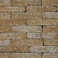 Muurelement gekliefd 30x10x6,5cm Geel