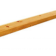 Grenen geschaafde afdekkap met sponning (6,1cm) 3,5x8,5x180cm tbv rechtscherm groen geïmpregneerd