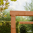 Douglas geschaafde Paal 14x14x400cm onbehandeld