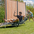 Douglas geschaafd plankenscherm 21-planks 16mm 180x180cm tbv betonsysteem onbehandeld