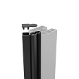 Boston Aluminium variabel hoekprofiel voor paal RAL9005 L-200cm