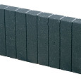Palissadeband Quadro 8x25x100cm Zwart